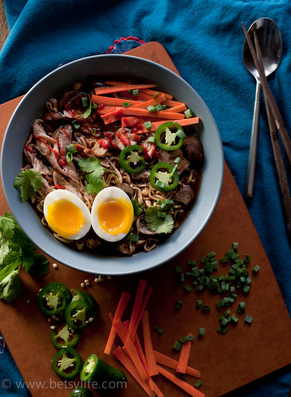 Slow Cooker Pork Ramen Soup