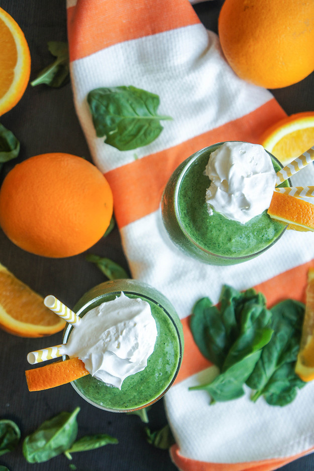 Spinach Dreamsicle Smoothie