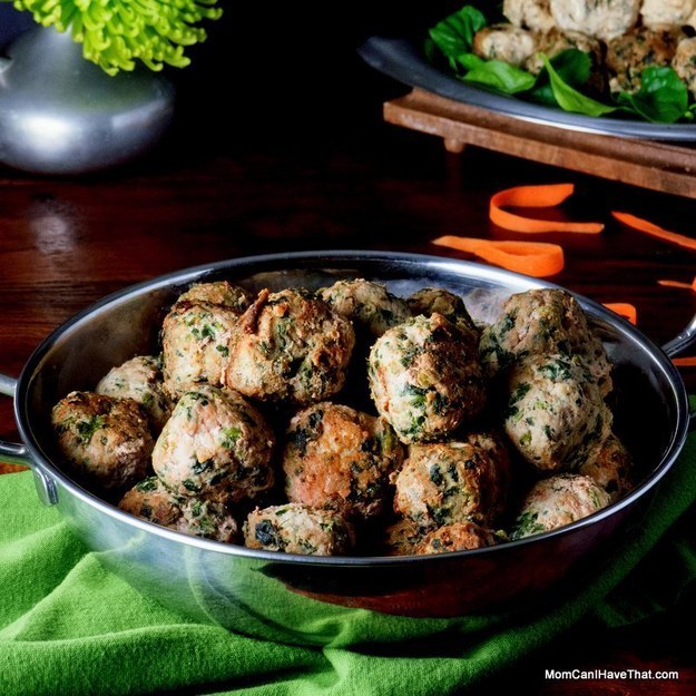 Spinach Turkey Meatballs