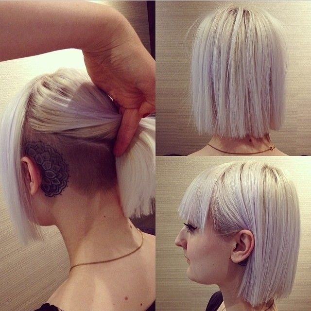 Straight Bob with Blunt Cut