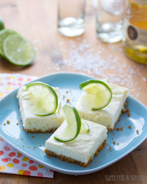 Tequila Lime Cheesecake Bars