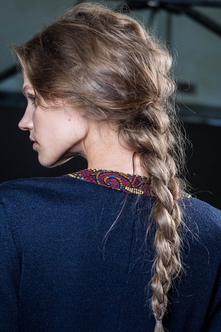 Tousled braid