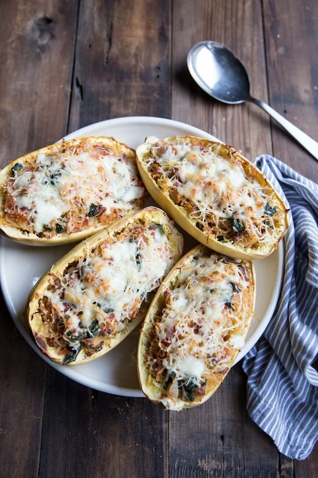 Twice-baked Spaghetti Squash Recipe