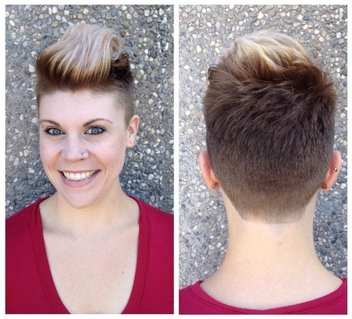 Two Tone Pixie Hair