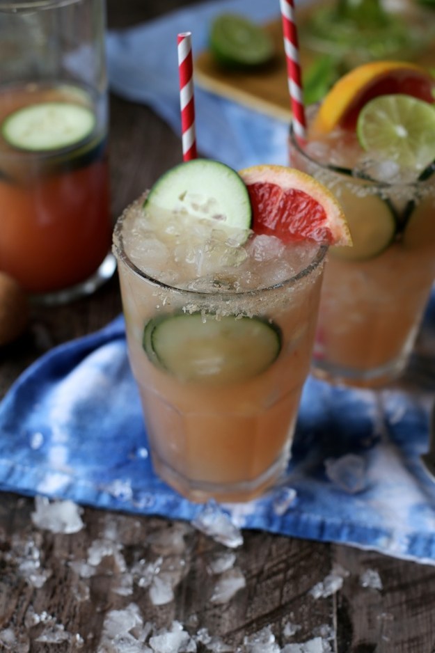 Grapefruit Margaritas