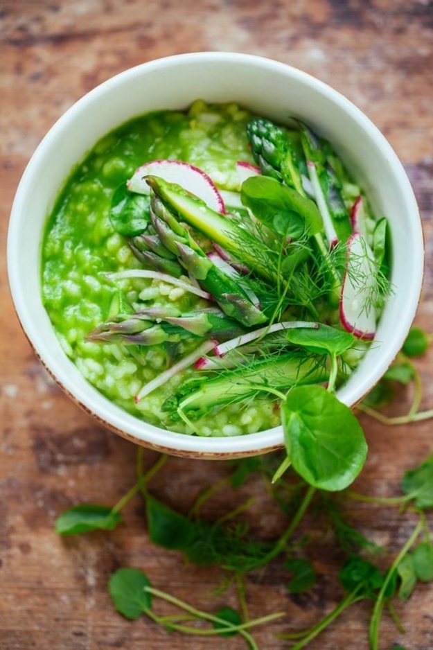 Asparagus Risotto Verde