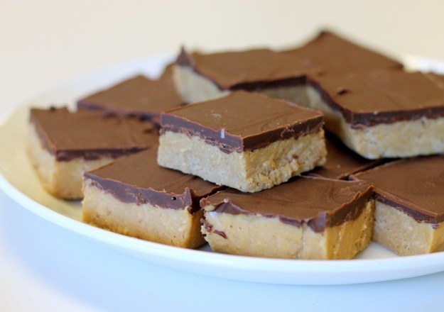 Bakeless Peanut Butter Bars