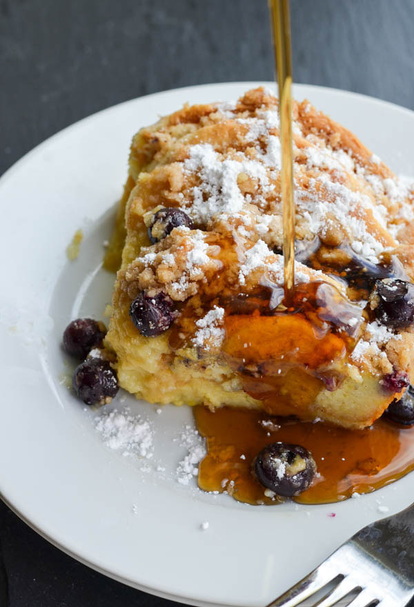 Blueberry Pancake French Toast