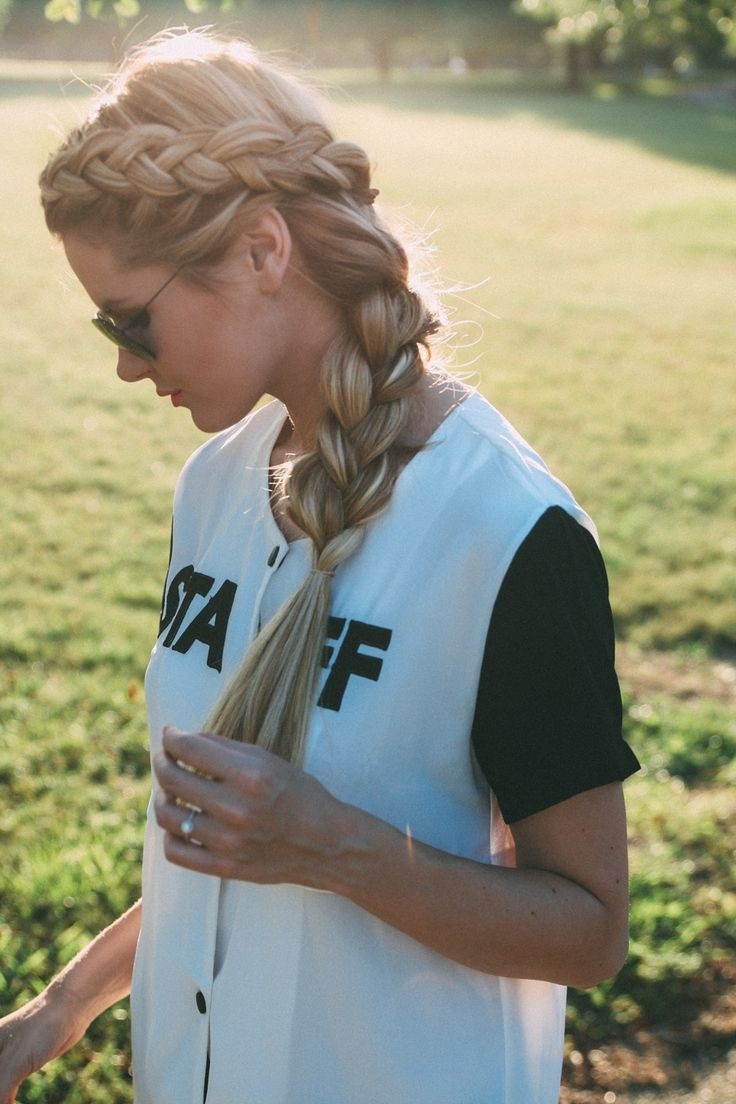 Braided Ponytail for Long Hair