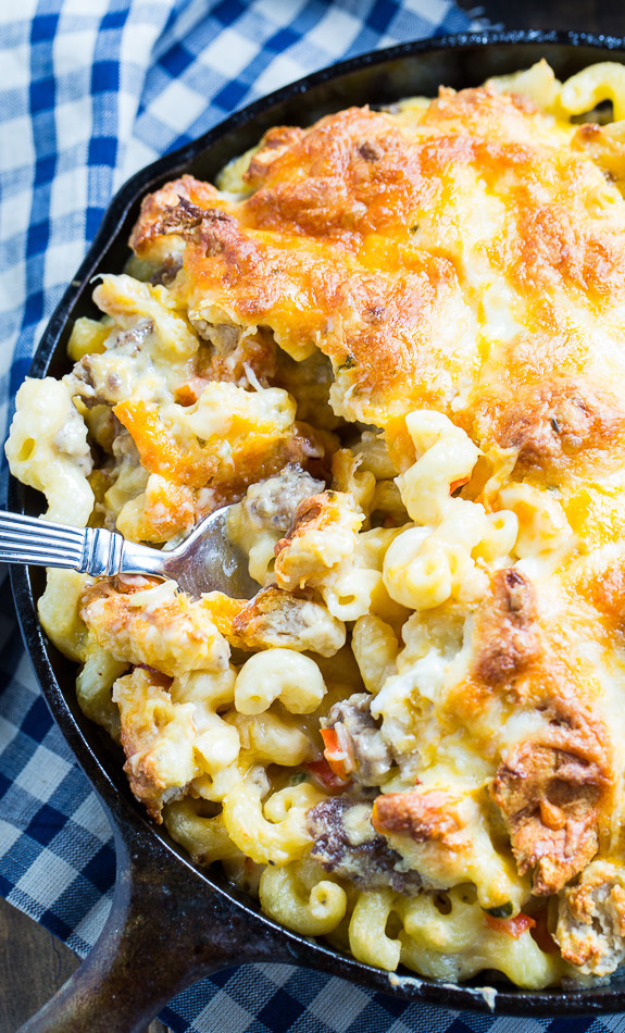 Breakfast Mac and Cheese