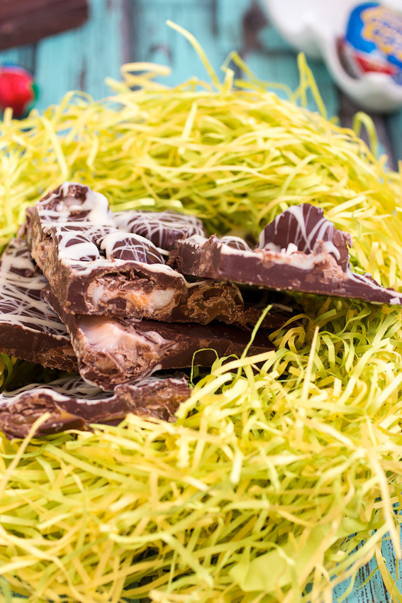 Cadbury Egg Bark