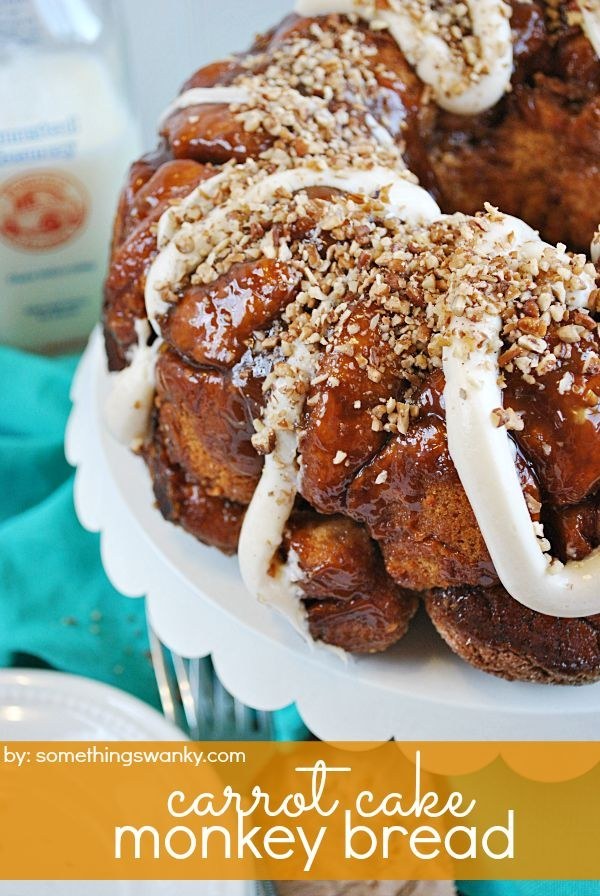 Carrot Cake Monkey Bread