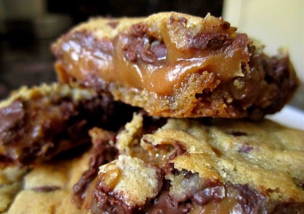 Chocolate Chip Caramel Peanut Butter Bars