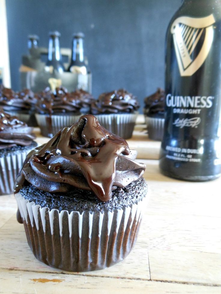 Chocolate Guiness Cupcakes