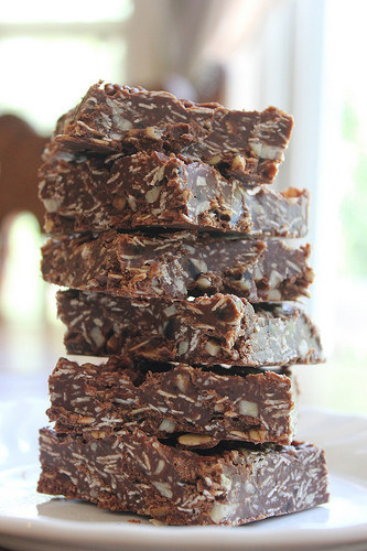 Chocolate Oatmeal Bars