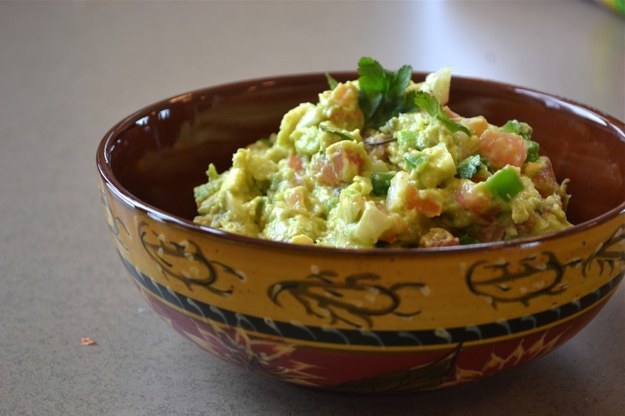 Chunky Guacamole Dip