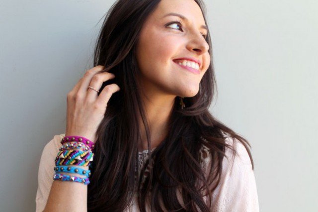 Colorful Studded Bracelets