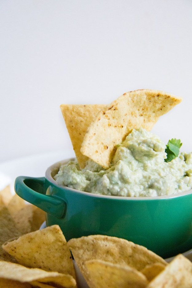 Creamy Cilantro Cheesy Guacamole