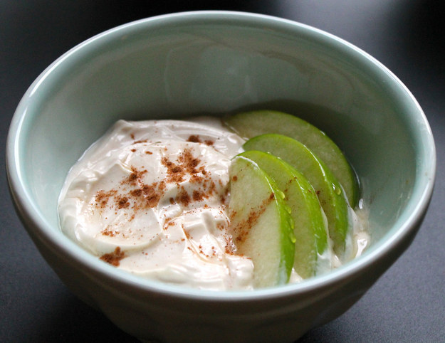 Creamy Peanut Butter and Honey Yogurt Dip