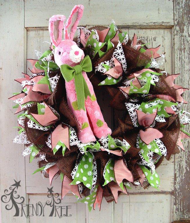 Cute Bunny Wreath