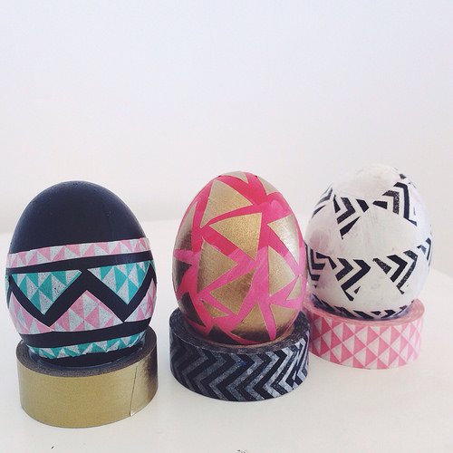 Cute Washi Tape Eggs