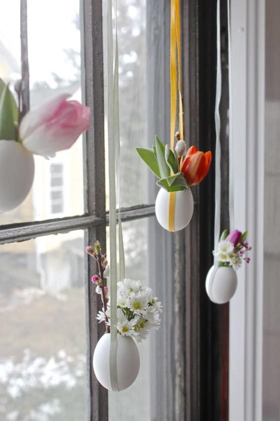 Easter Eggs and Flowers