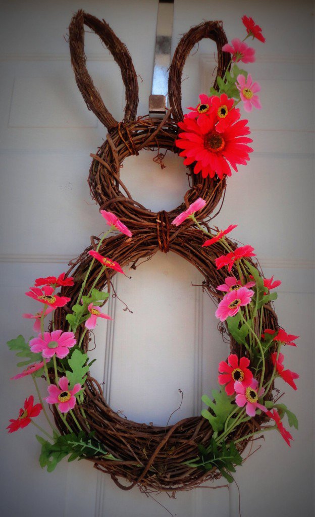 Easy Bunny Wreath