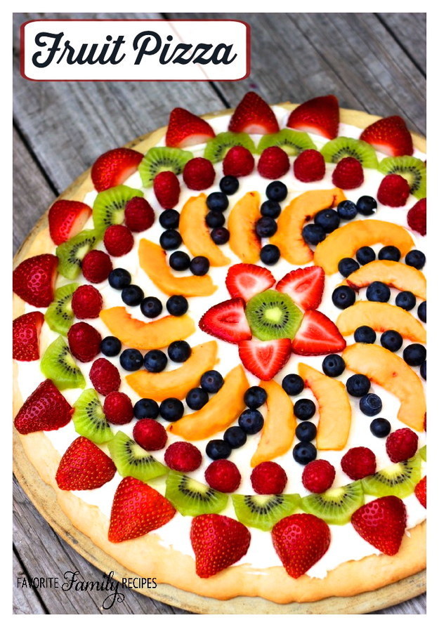 Easy Fruit Pizza