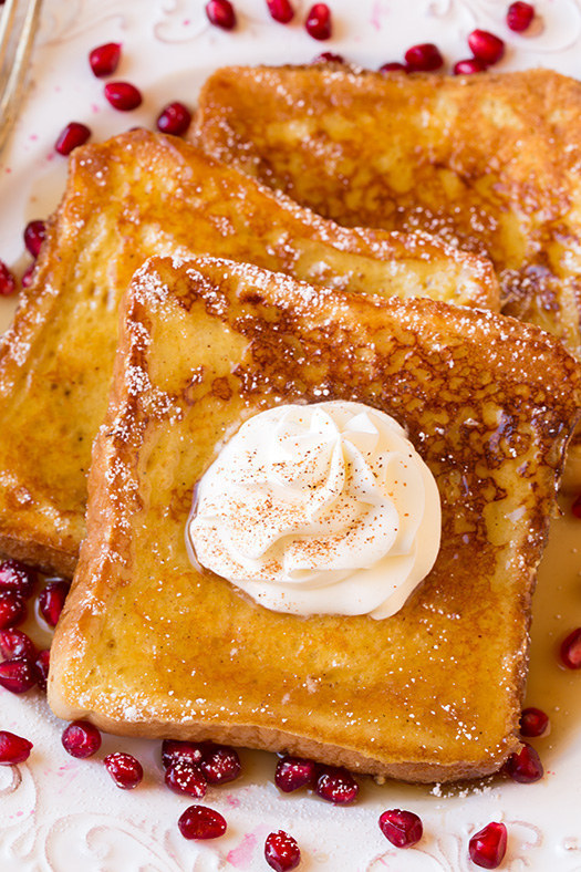 Eggnog French Toast