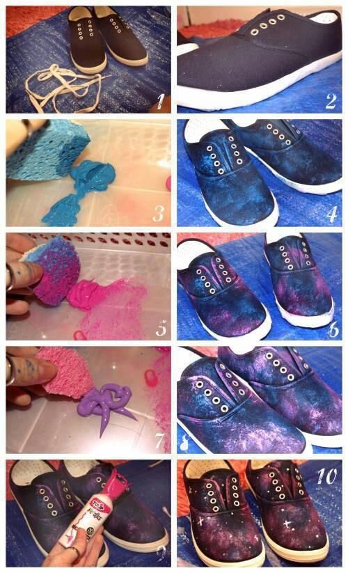 Galaxy Sneakers