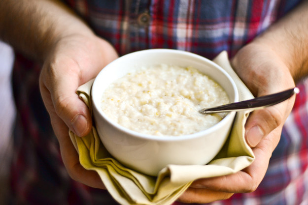 Garlic Quinoa Grits