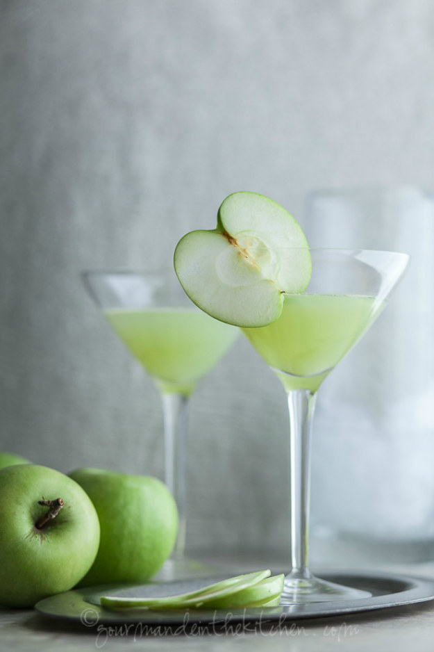 Green Apple Ginger Martini