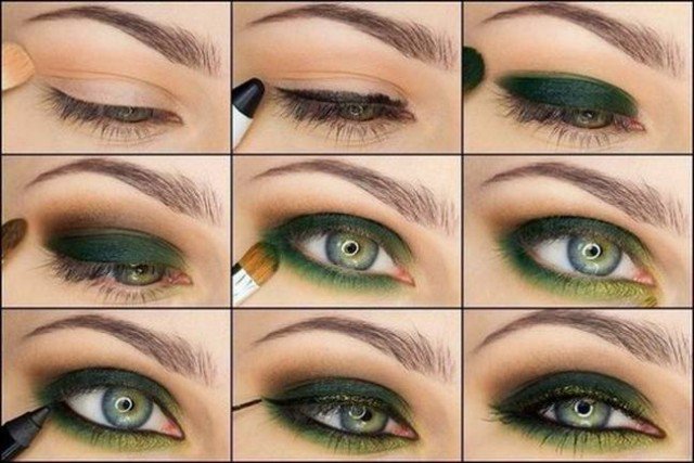 Green Eye Makeup