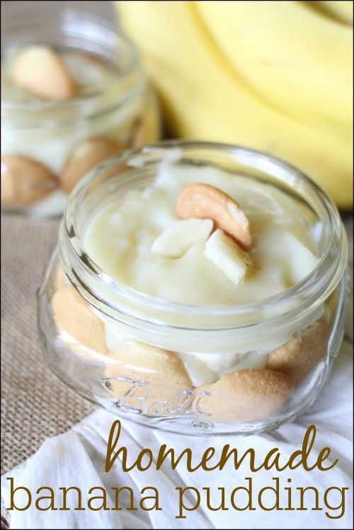 Homemade Banana Pudding