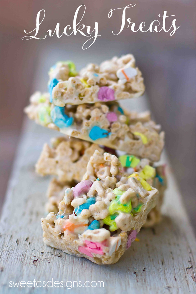 Homemade Lucky Charms Treats