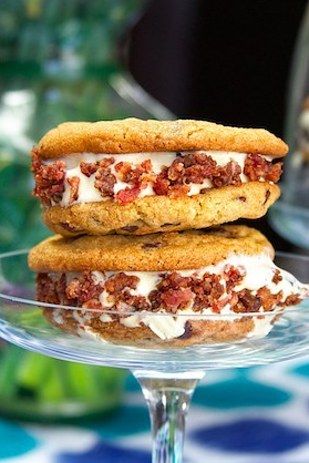 Ice-cream Sandwiches with Bacon