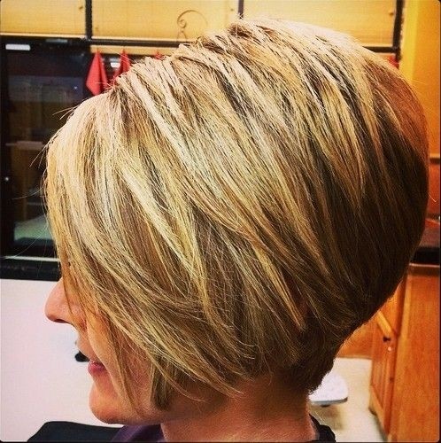 Inverted Bob Haircut for Thick Hair