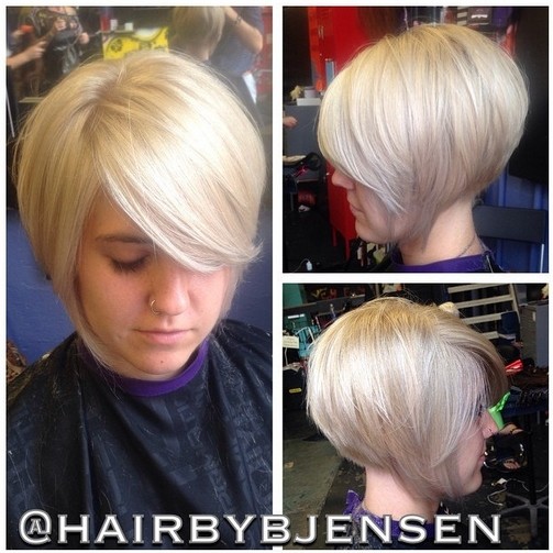 Short Inverted Bob Hairstyles For Fine Hair