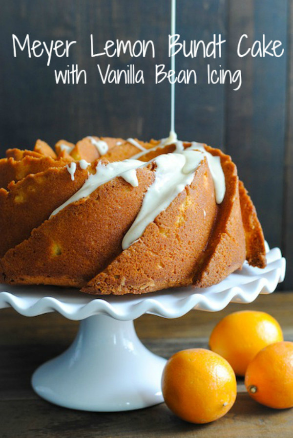 Meyer Lemon Bundt Cake