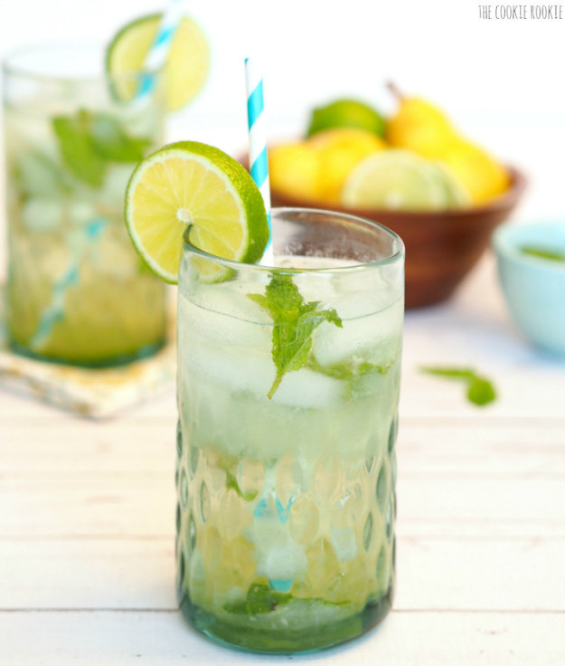 Minty Pear Mojito