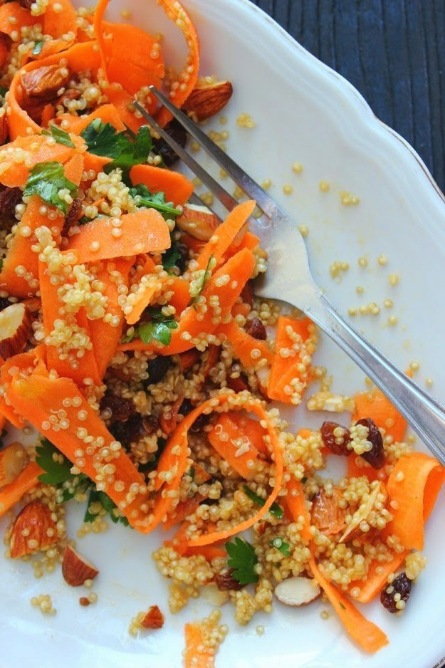 Moroccan Carrot Quinoa Salad