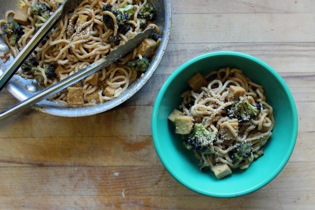 Peanut Sesame Noodles