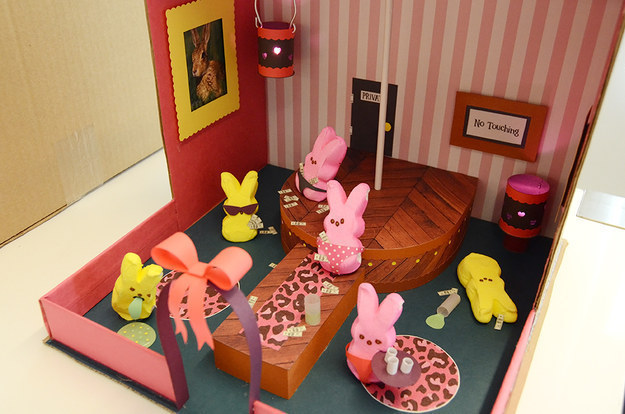 Peeps Diorama