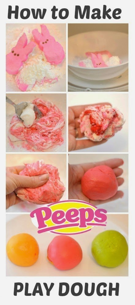 Peeps Play Dough