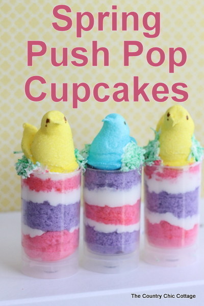 Push Pop Cupcakes