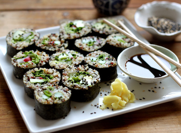 Quinoa Spring Sushi