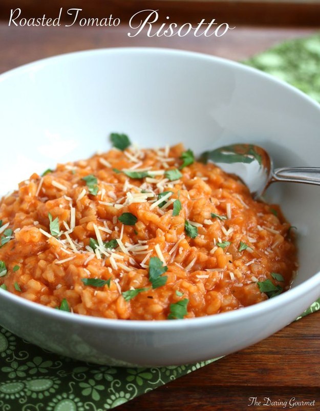 Roasted Tomato Risotto