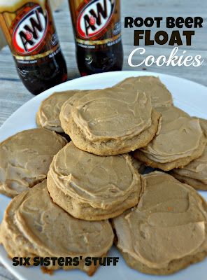 Root Beer Float Cookies