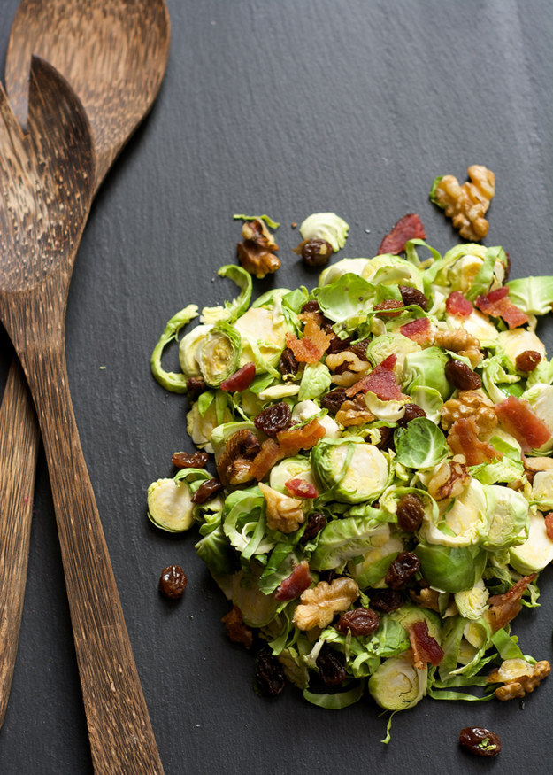 Shaved Brussels Sprout Salad