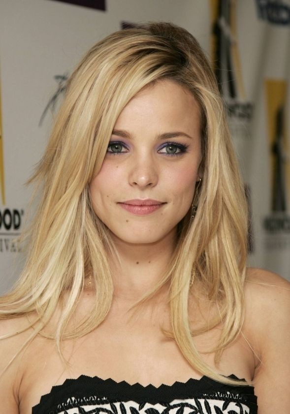 Shoulder-Length Layered Haircut for Blonde Hair